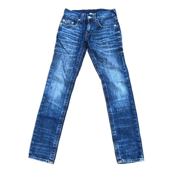 True Religion Jeans Size 29 SKINNY Blue - Picture 4 of 7